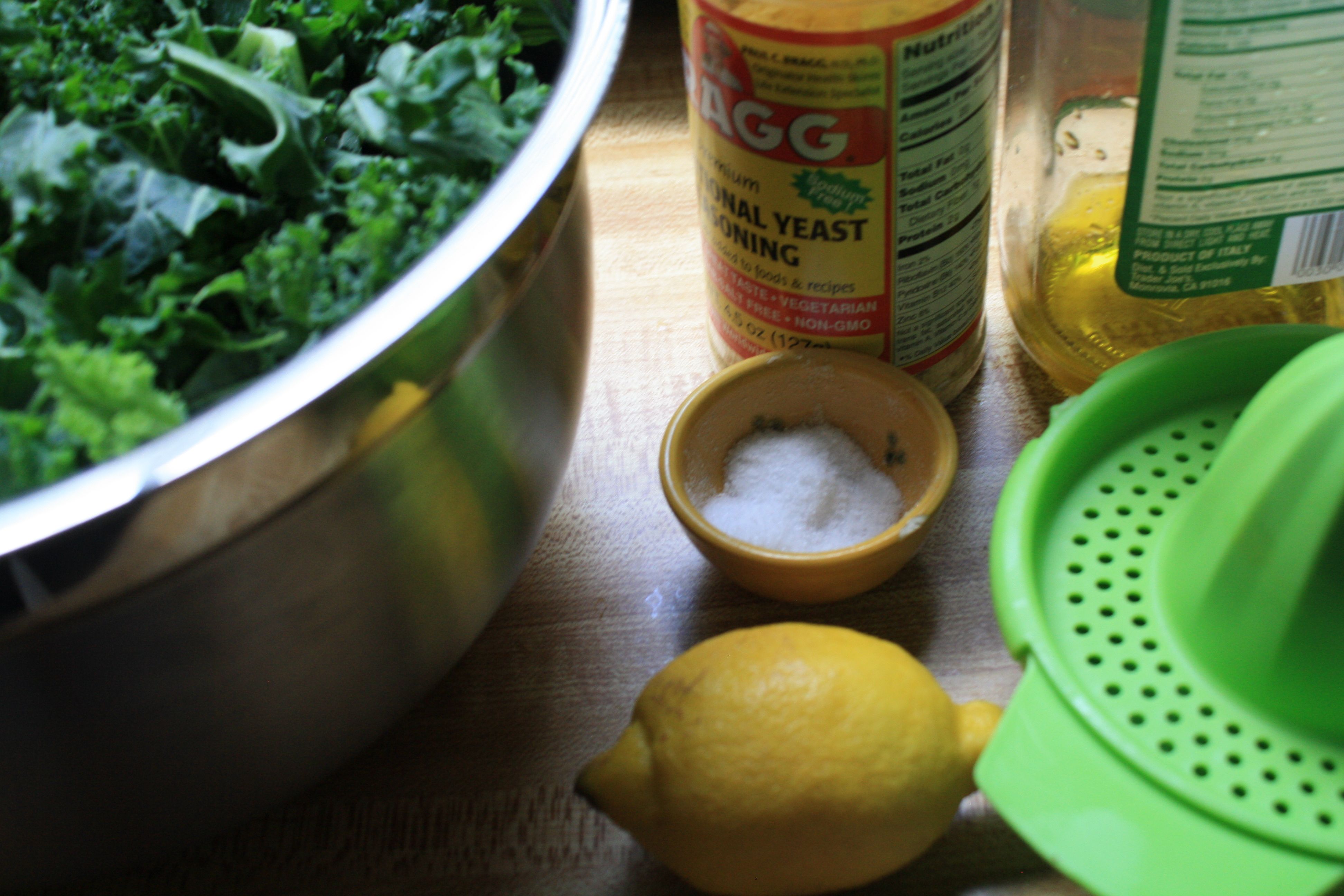 ingredients needed for kale chips