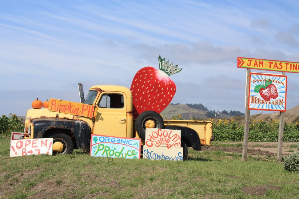 Swanton Berry Farm Truck Welcome