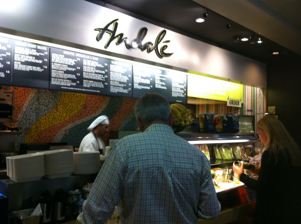 Andale-SFO-terminal 3-restaurants