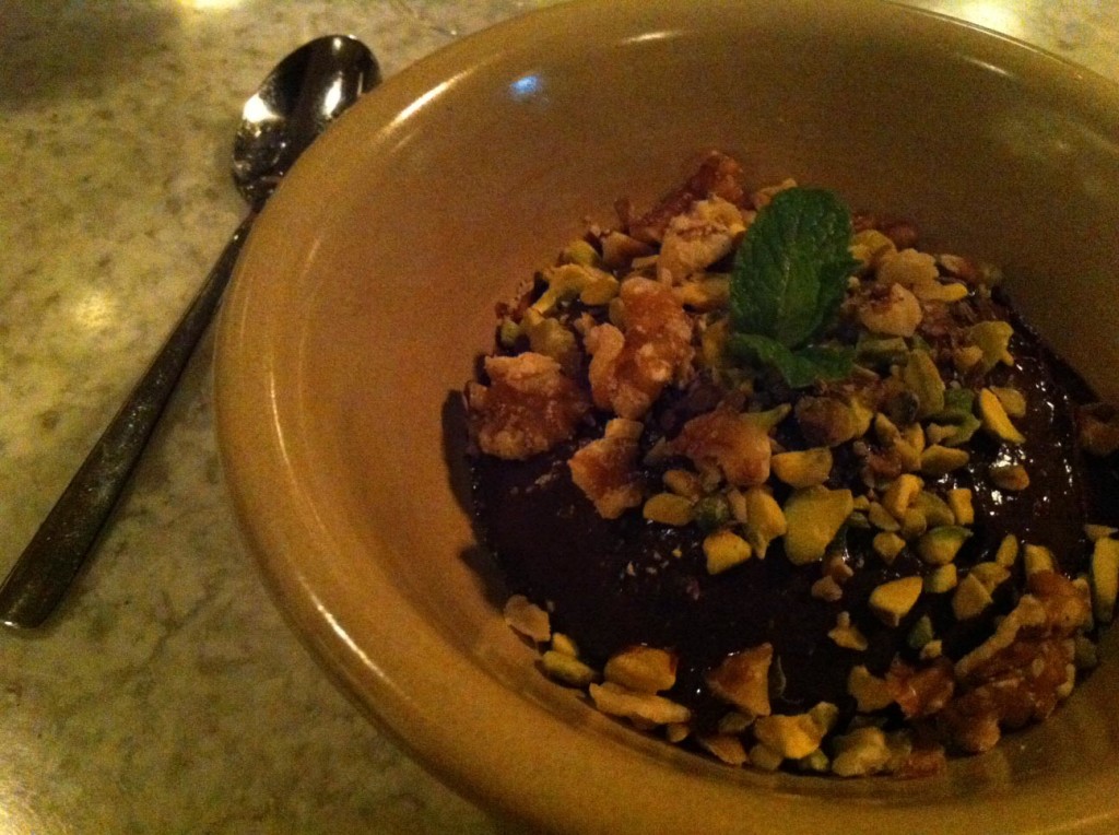 chocolate pudding true food kitchen newport beach