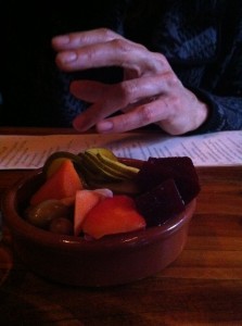 When in Portland eat pickled vegetables and olives at Toro Bravo
