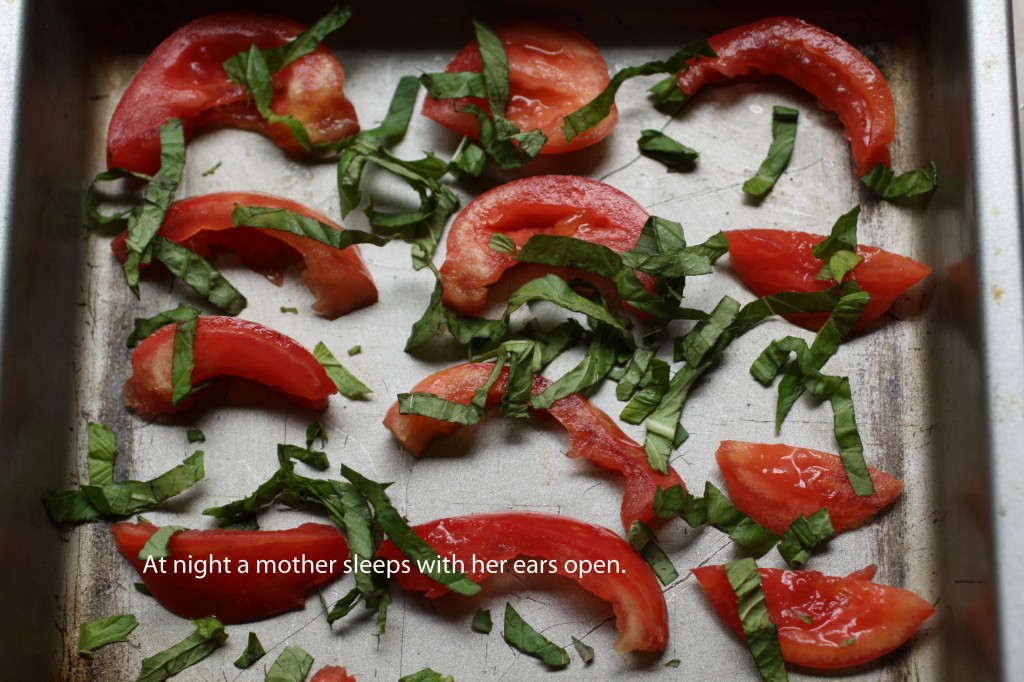 Tomato Basil Baked Oatmeal Food Poem | The Food Poet