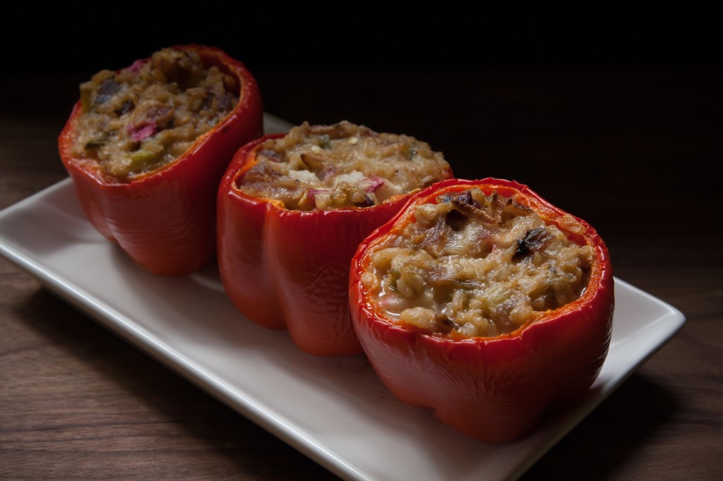 Stuffed Red Peppers | Annelies Zijderveld
