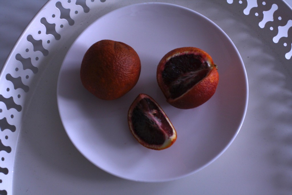 Food Poetry Blood Oranges