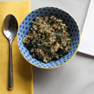 Lentil Quinoa with Kale