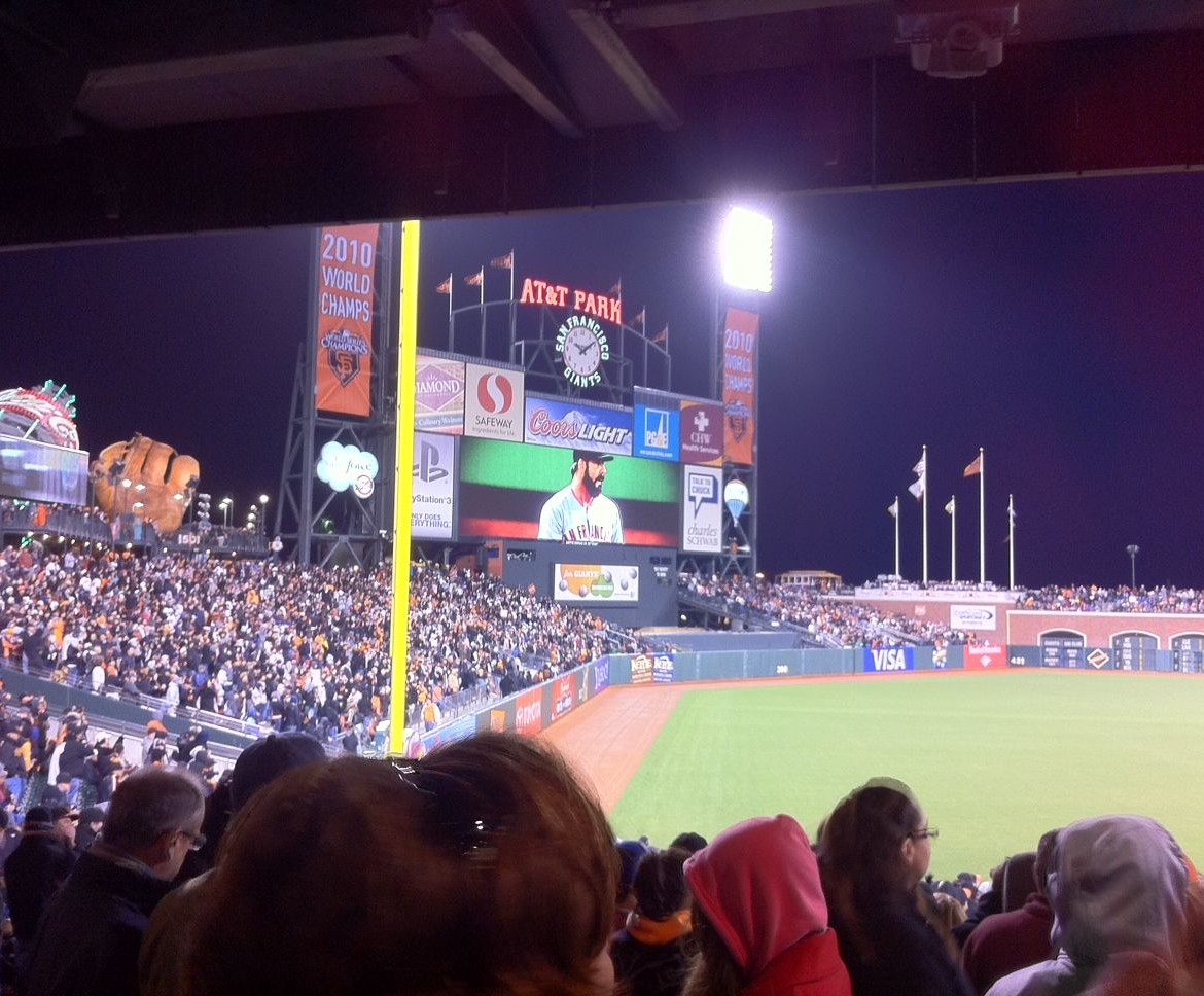 When in San Francisco- AT&T Ballpark