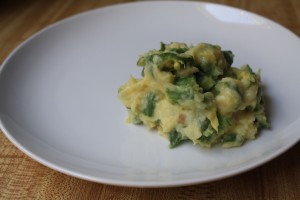SIDE DISH RECIPES- Zucchini Aioli Mashed Potatoes