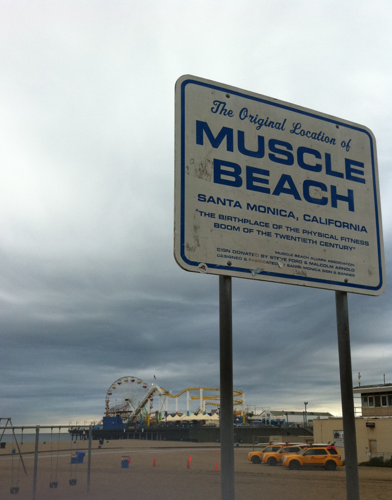 muscle beach santa monica