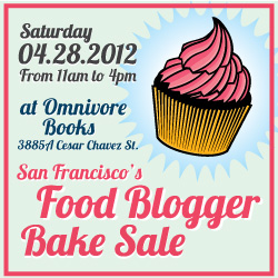 2012 san francisco food blogger bake sale
