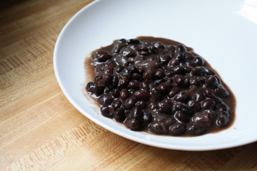 Creamy Black Beans Recipe