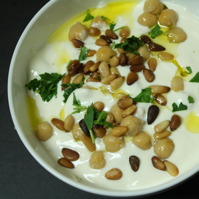 creamy chickpeas