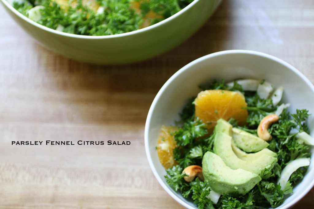 Parsley-Fennel-Citrus-Salad