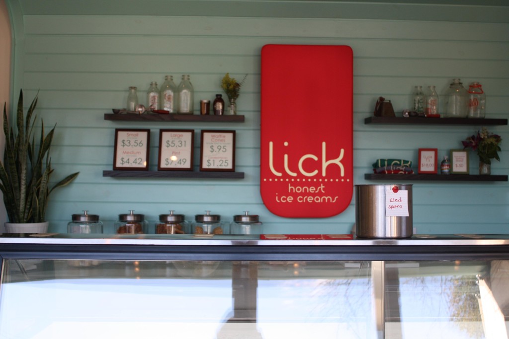 Lick Ice Cream Austin the food poet