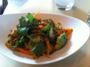 When in Portland eat carrot salad at Departure