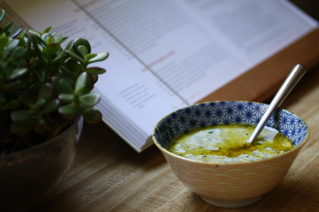 creamy chimichurri sauce | the food poet