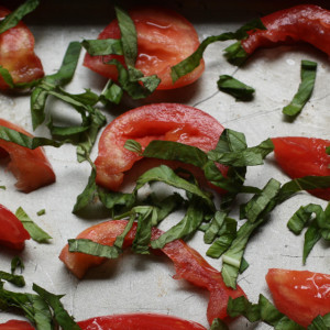 tomato basil food poetry