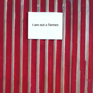 i am not a farmer