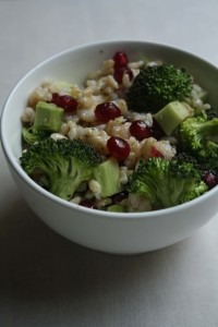 Christmas Salad - Broccoli Brown Rice Salad | Annelies Zijderveld