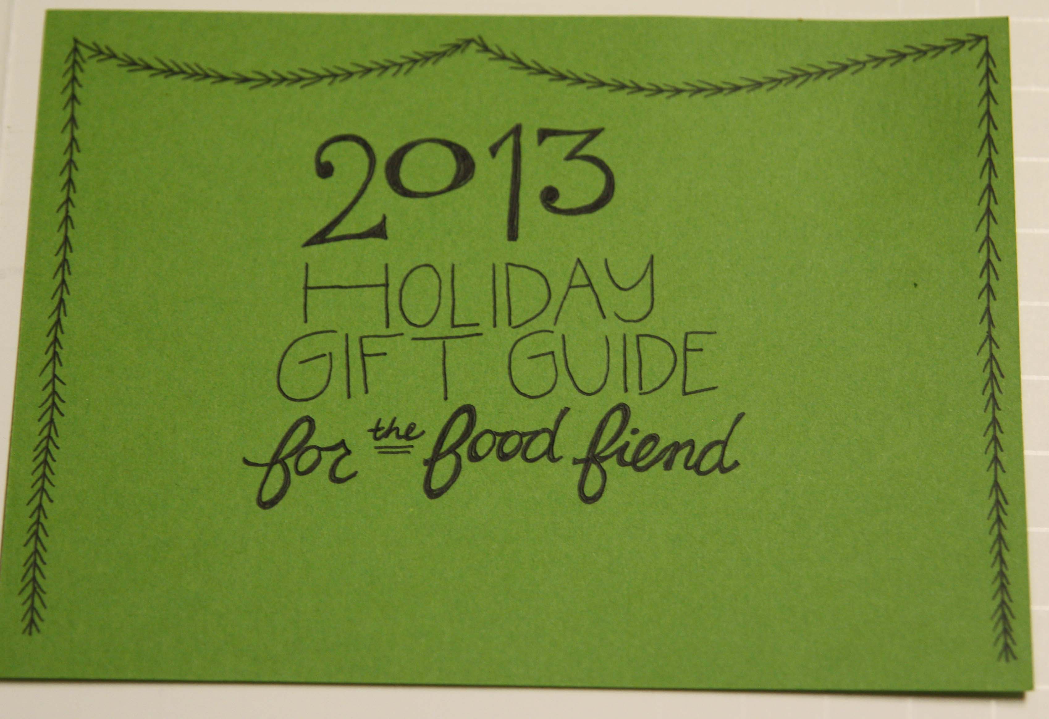 holiday gift guide 2013 header