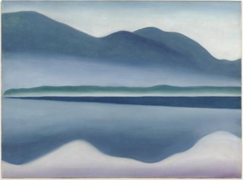 Georgia O'Keeffe Lake George Reflection Seascape