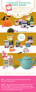 Cooking with Tea Giveaway