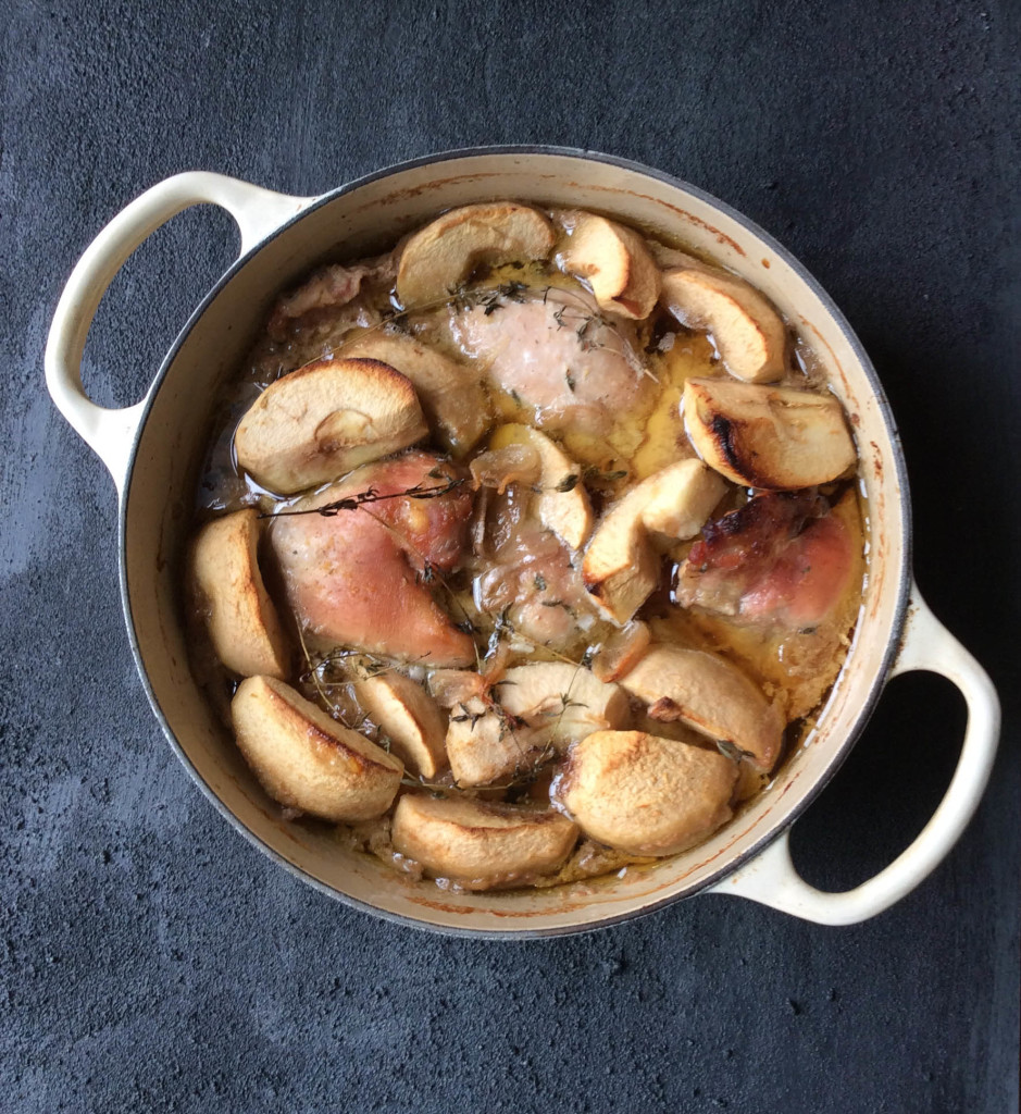 Maple Ginger Chicken Thighs