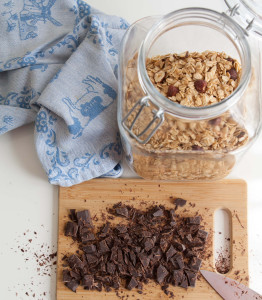 chocolate hazelnut earl grey granola- anneliesz