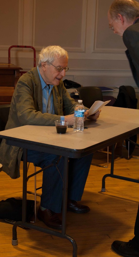 Poet Charles Simic at New Hampshire Poetry Fest 2015