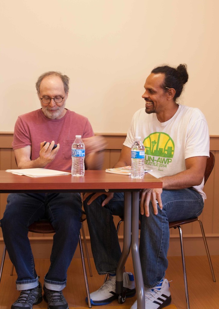 Poet Jeff Friedman and Poet Ross Gay