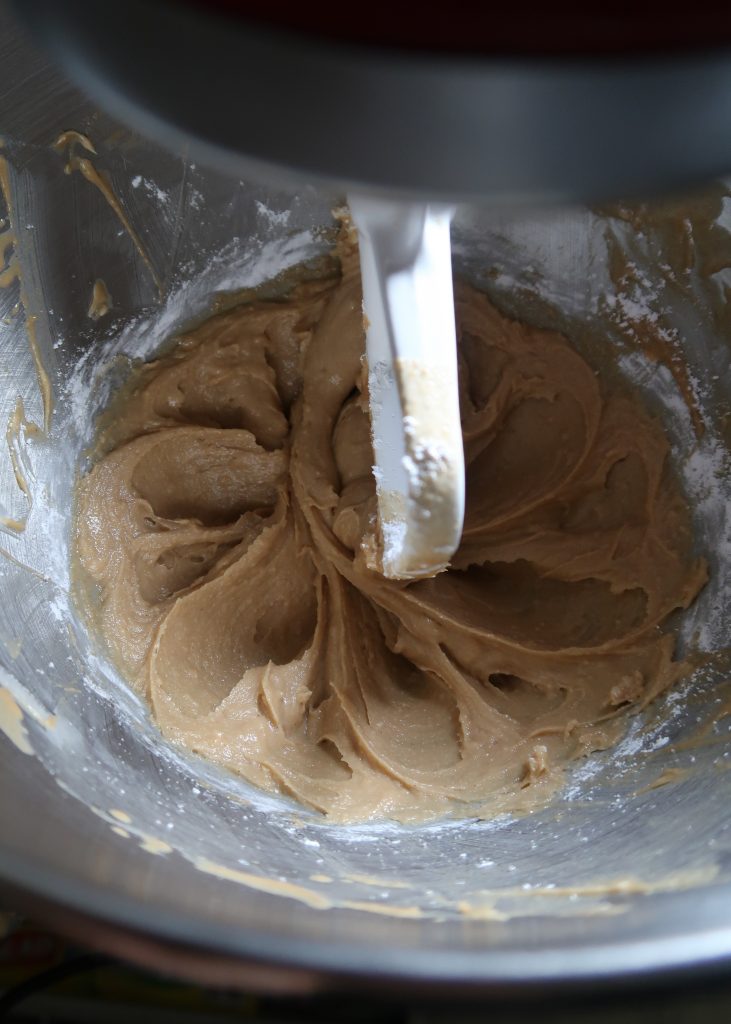 Chocolate Brownies with Salted Tahini Frosting - anneliesz