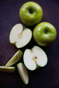 Granny Smith Apples are indispensable in an Apple Maple Pecan Cobbler because their tart flavor melds well with the maple sugar.