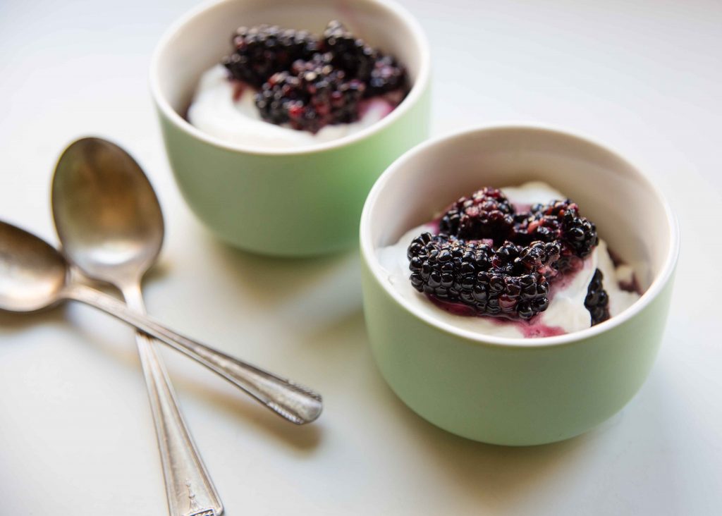 Blackberry Parfaits