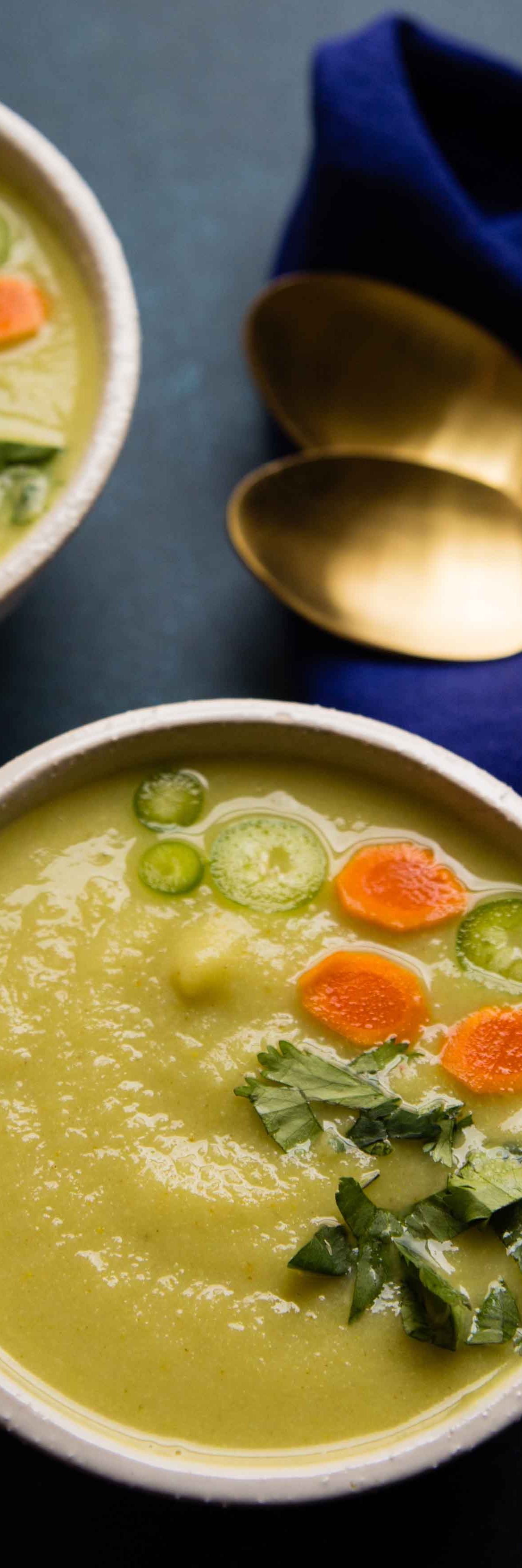 You can always roast or steam Romanesco, but I like to use it to make Romanesco Soup.