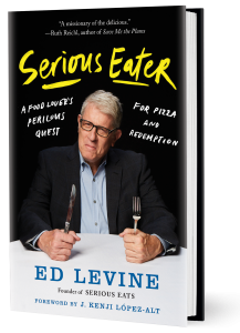 In this Serious Eater book review, I dish on this food business memoir from Ed Levine, a book that chronicles the trials and triumphs of Serious Eats.